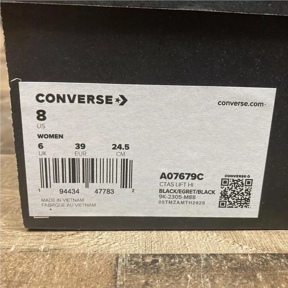 Converse shoes - Converse Chuck Taylor All Star Lift Punk - A07679C - Black 1