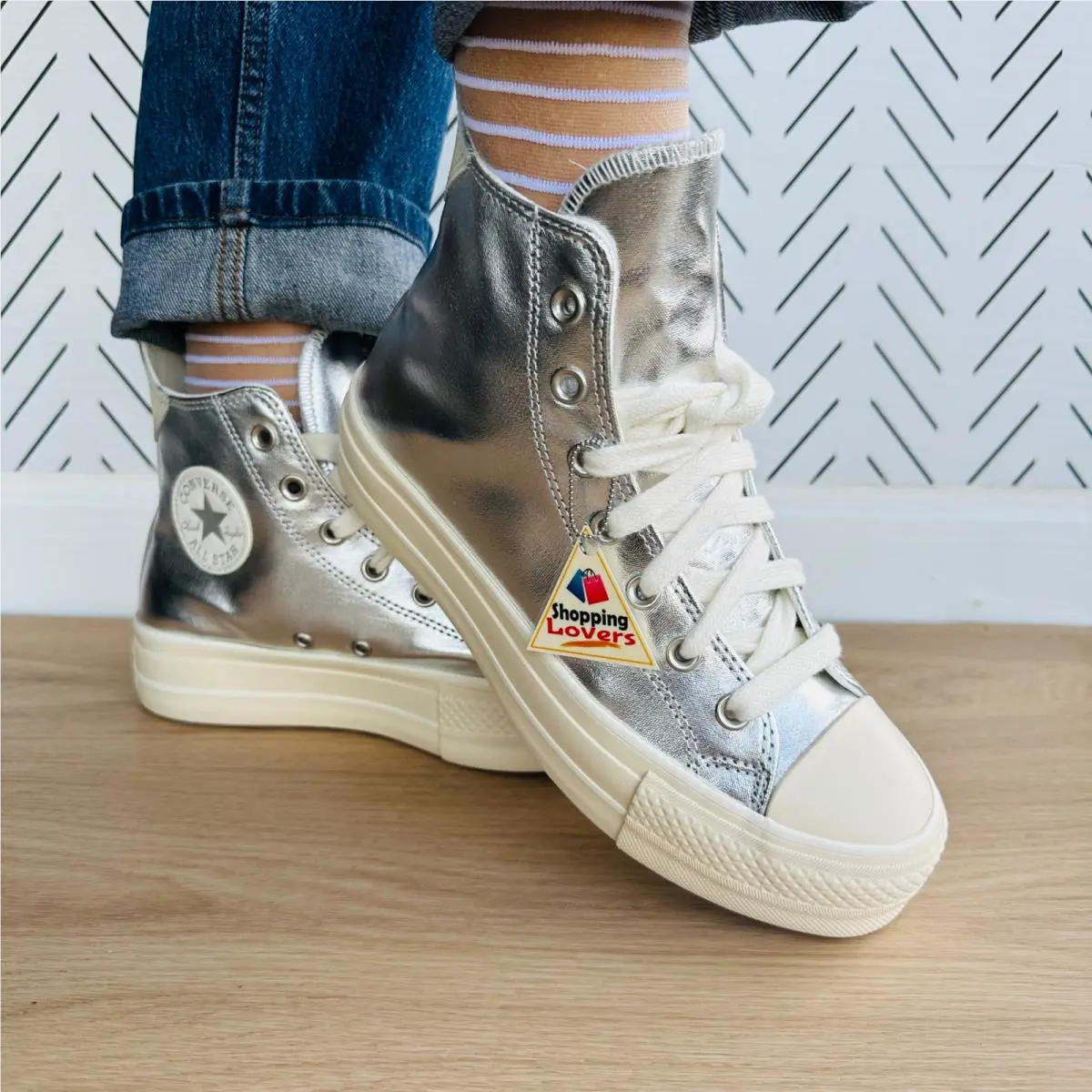 Converse shoes - Chuck Taylor - Chuck Taylor - A09902C - Silver (UPC: 194434787757) 2