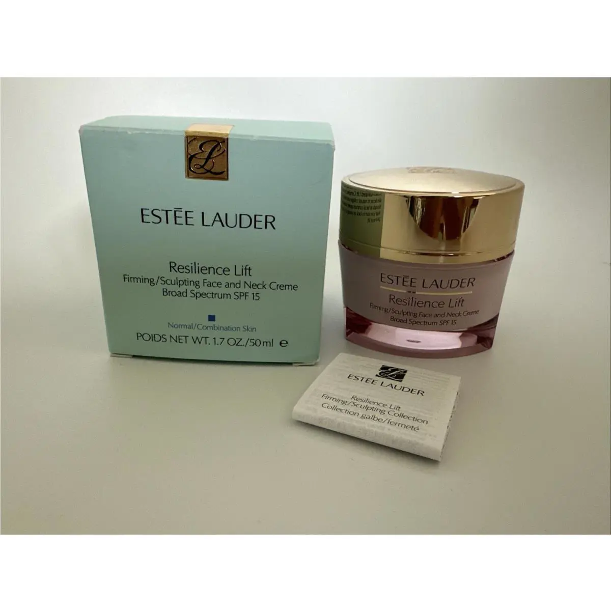 Estee Lauder Resilience Lift Firming/sculpting Face Neck Creme Spf 15 1.7 oz