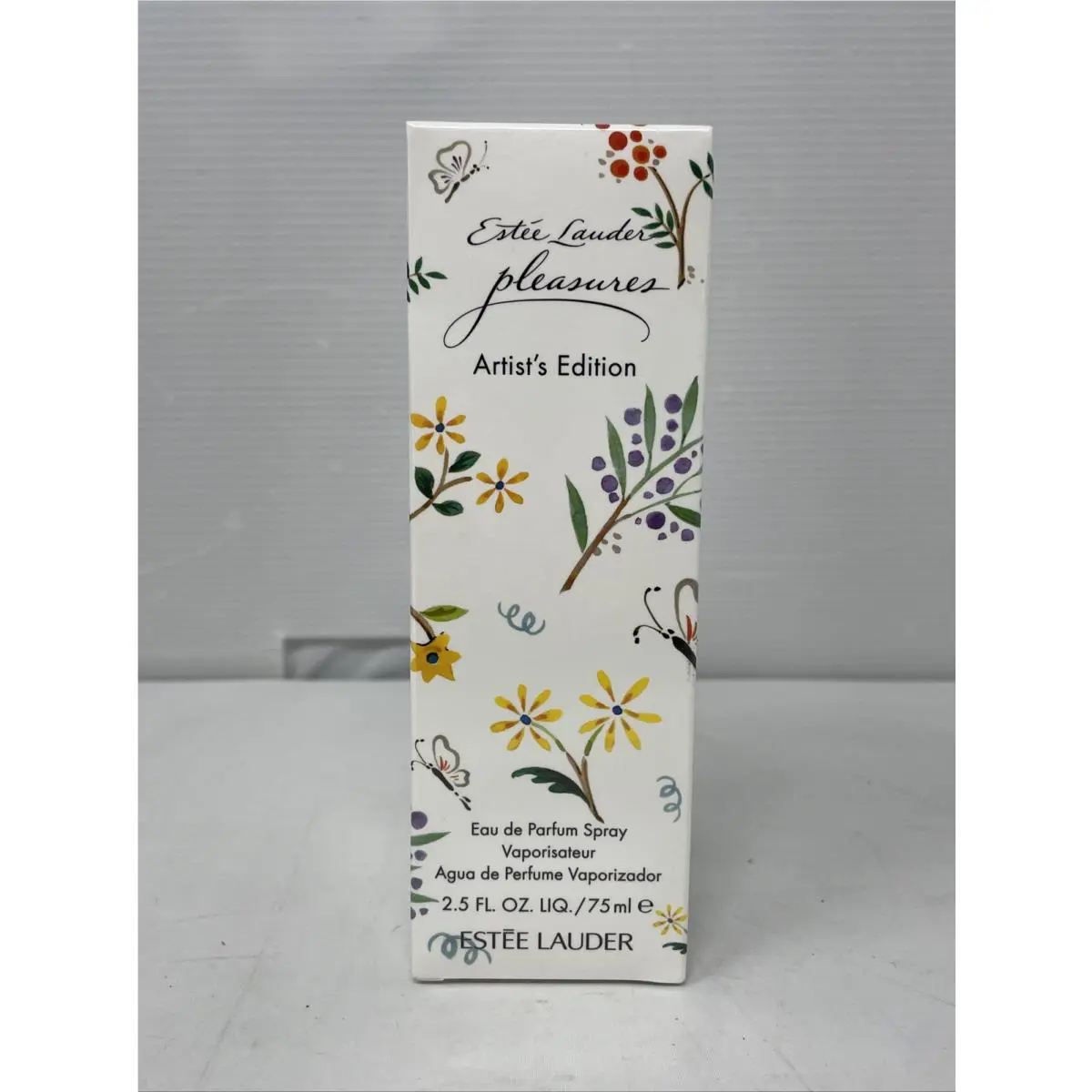 Estee Lauder Pleasures Artist`s Edition Edp Spray 2.5 oz / 75ml Rare