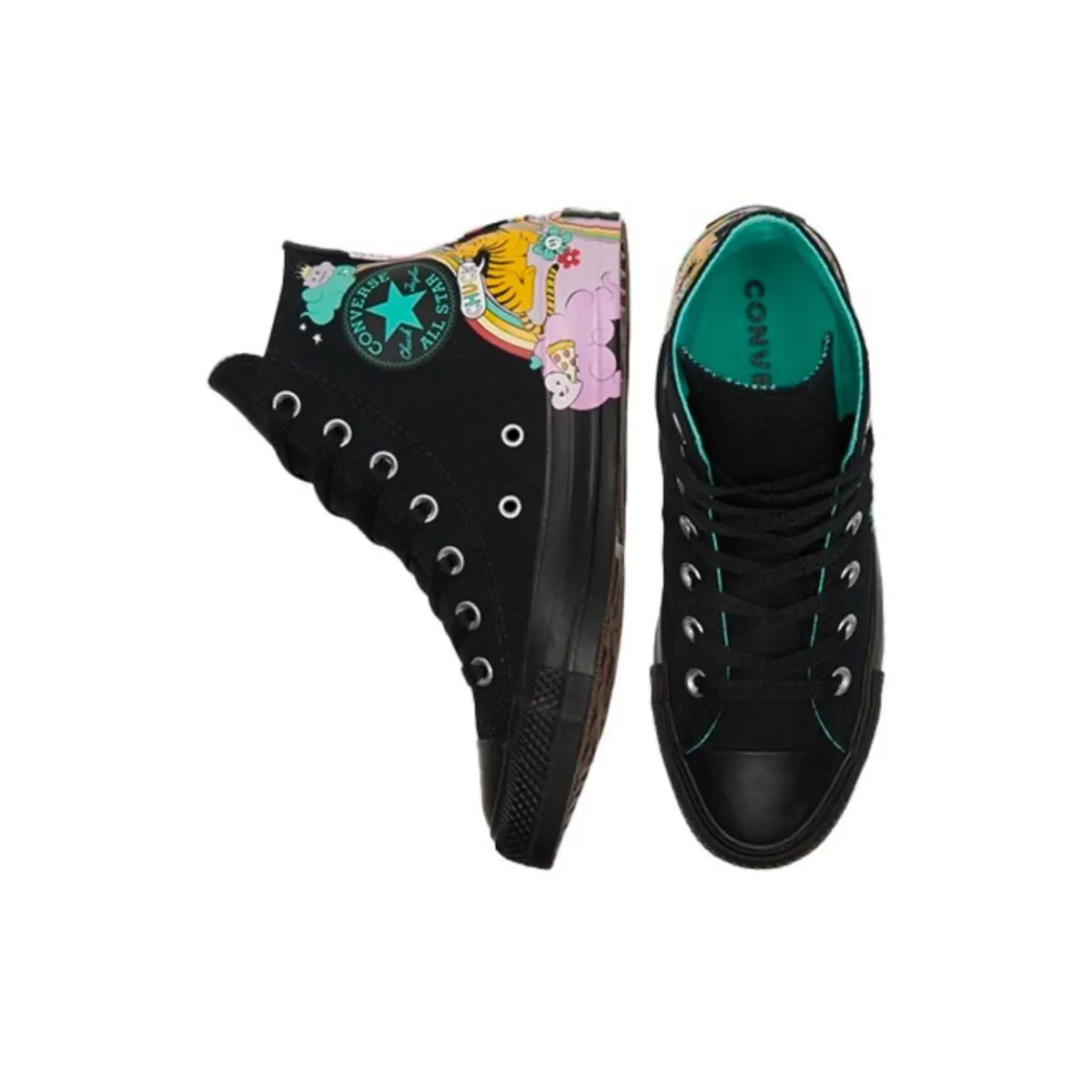 Converse shoes - 171271C - 171271C - Black/Multi/Black (UPC: 194433001755) 3