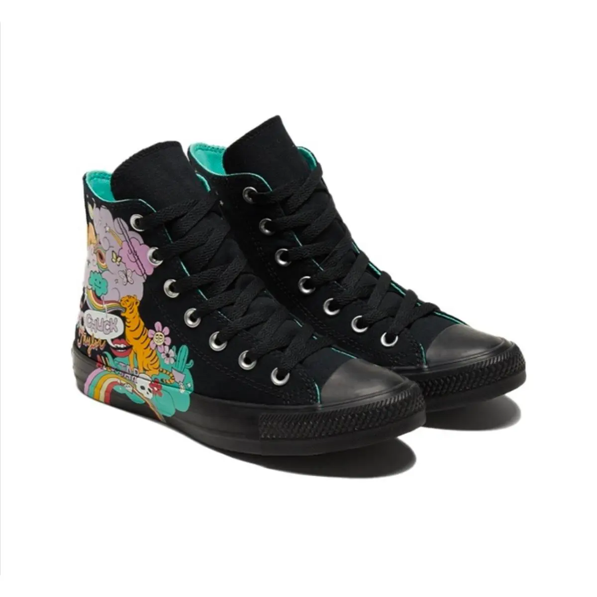 Converse shoes - 171271C - 171271C - Black/Multi/Black (UPC: 194433001755) 1