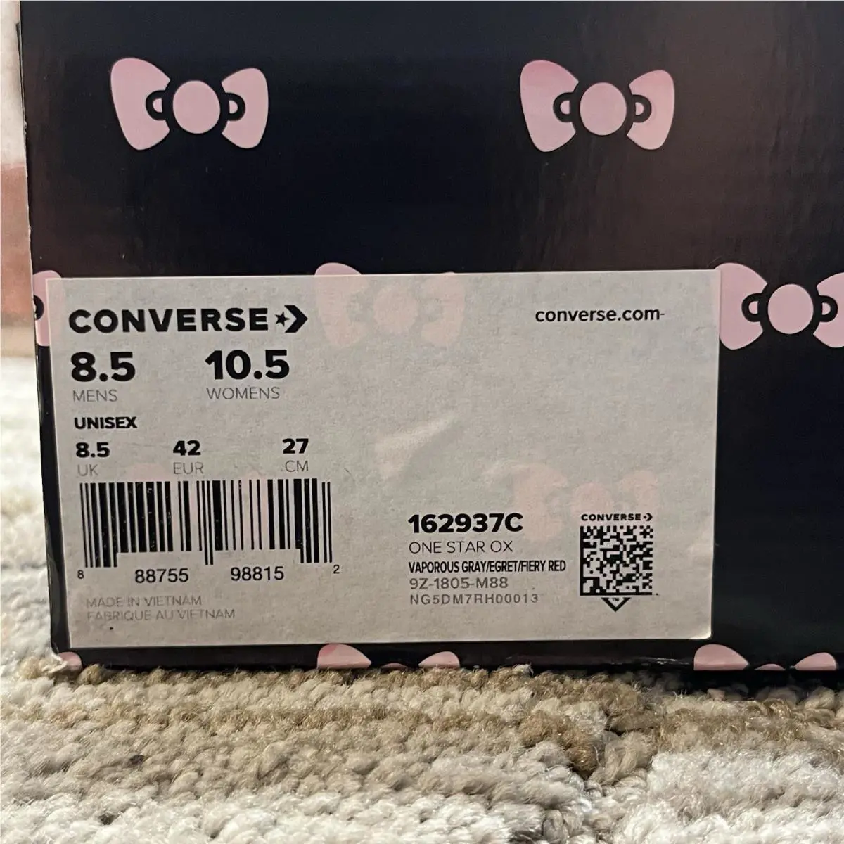 Converse shoes - Converse One Star Ox - One Star - 162937C - Gray 8