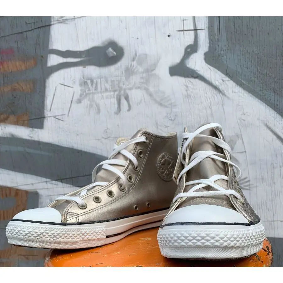 Converse shoes - Converse CTAS Hi - CTAS - METALLIC GOLD - U50 - 1S605 2