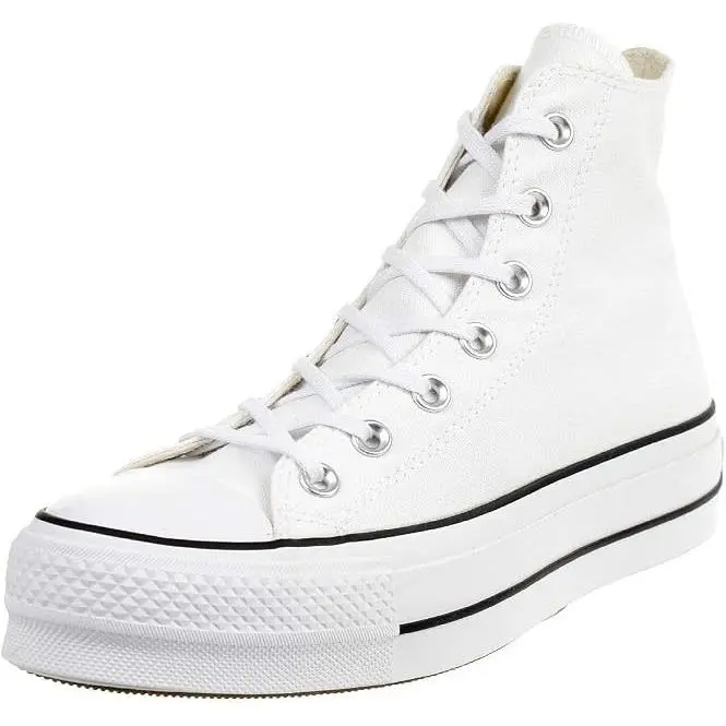 Size 5 - Converse Chuck Taylor All Star Lift High White W