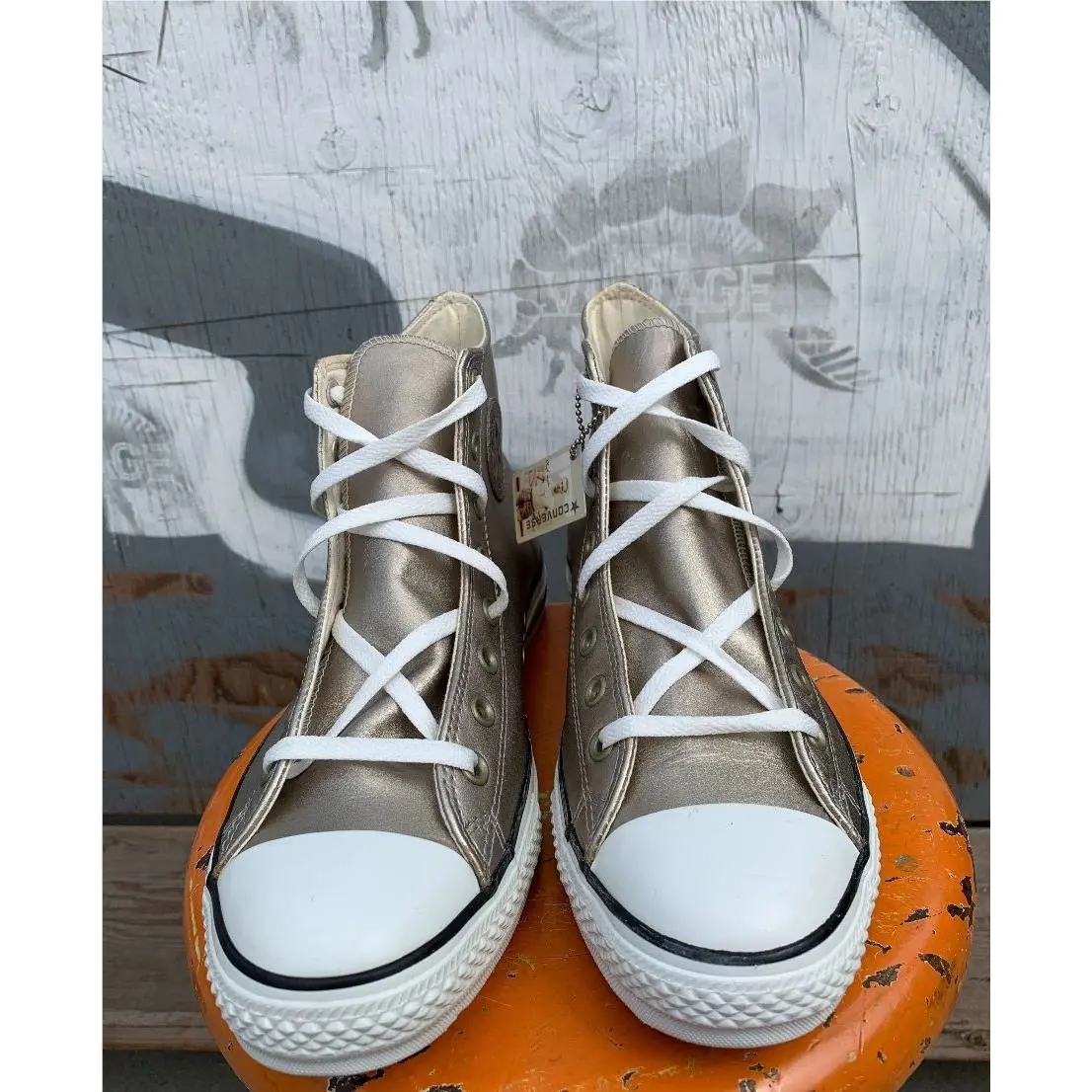Converse shoes - Converse CTAS Hi - CTAS - METALLIC GOLD - U50 - 1S605 1