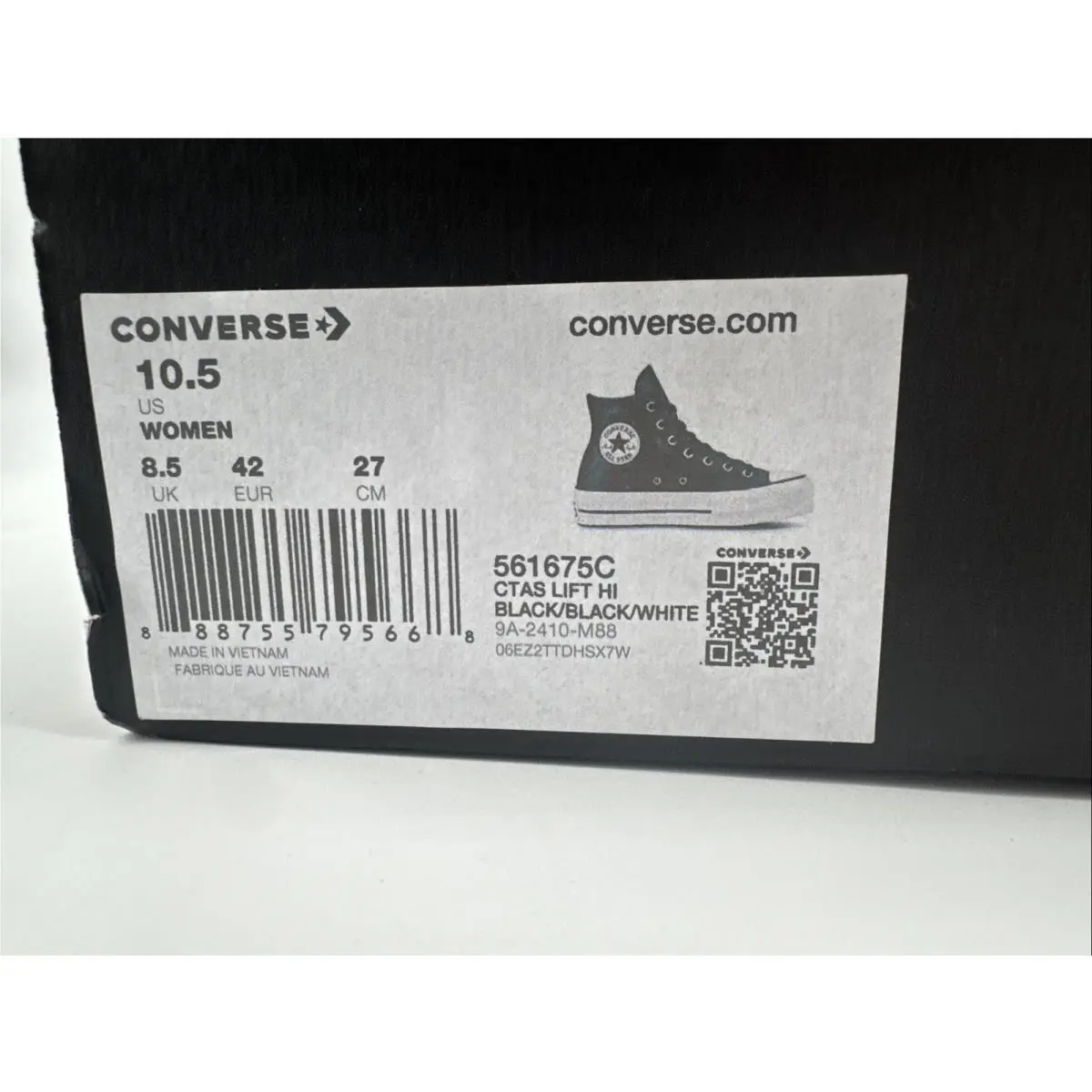 Converse shoes - Converse Chuck Taylor All Star - 560845C - Black 5