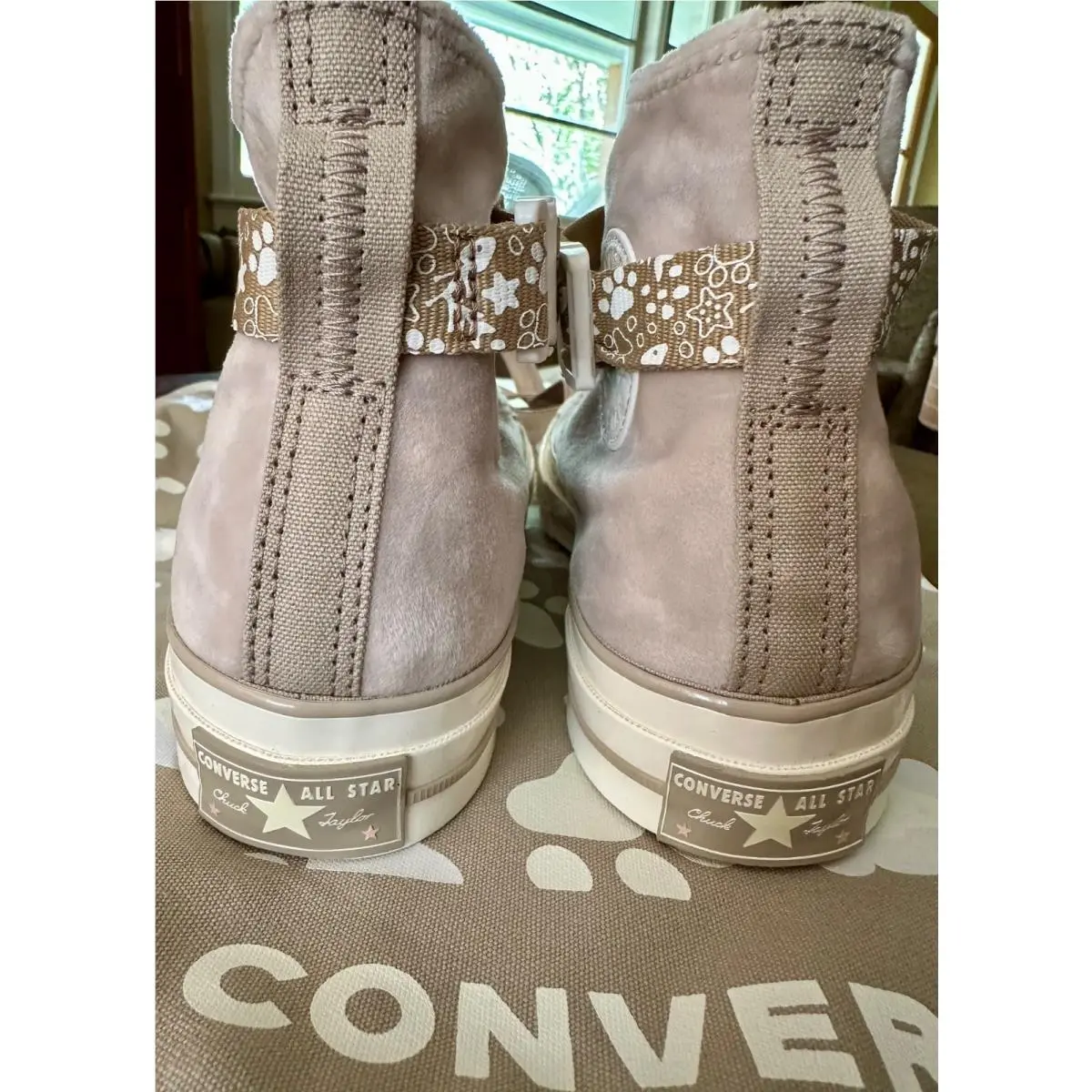 Converse shoes - Converse Cat Inspired - Cat Inspired - A08160C - Beige 2