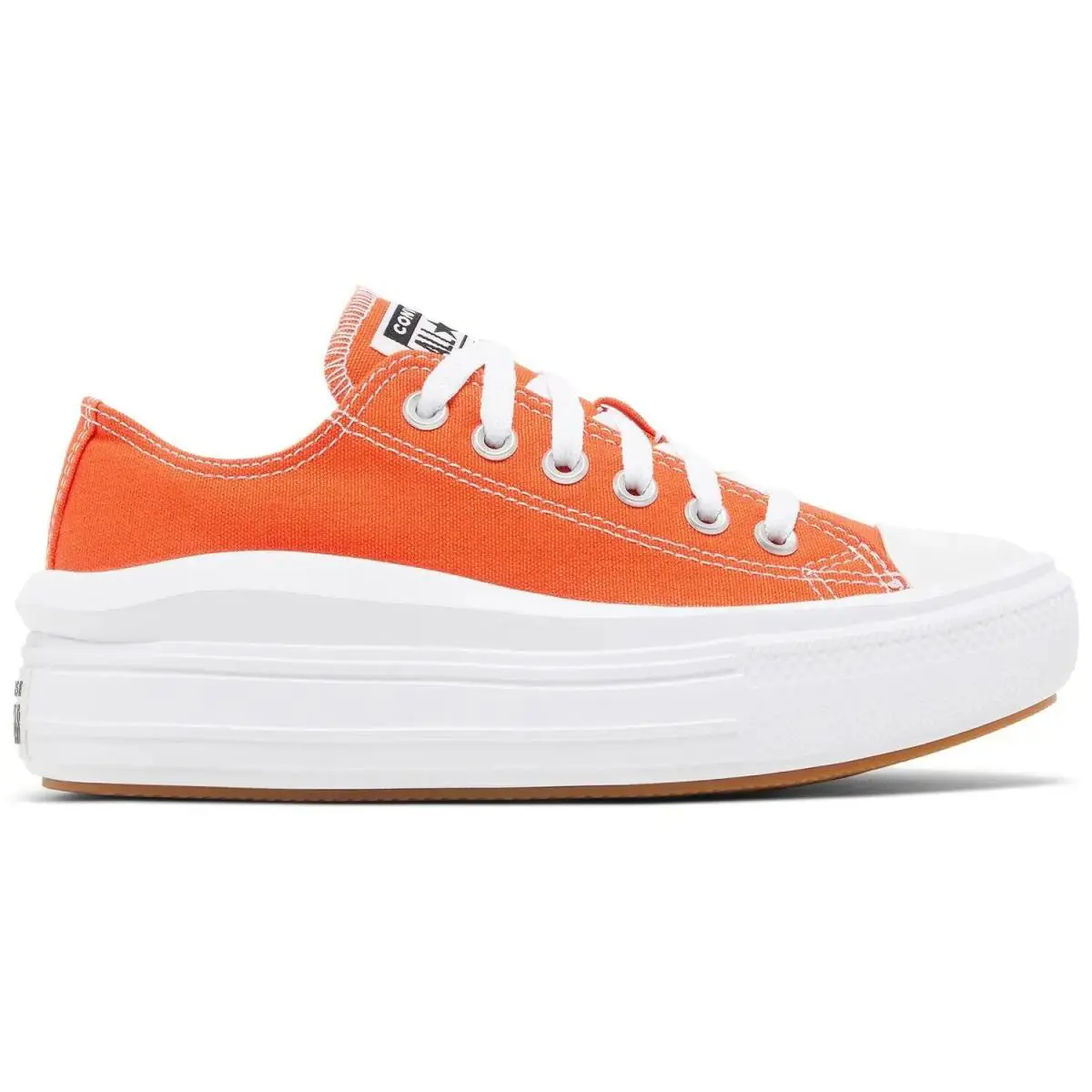Converse Wmns Chuck Taylor All Star Move `bright Poppy 570774C US 11 - Bright Poppy/Black/White
