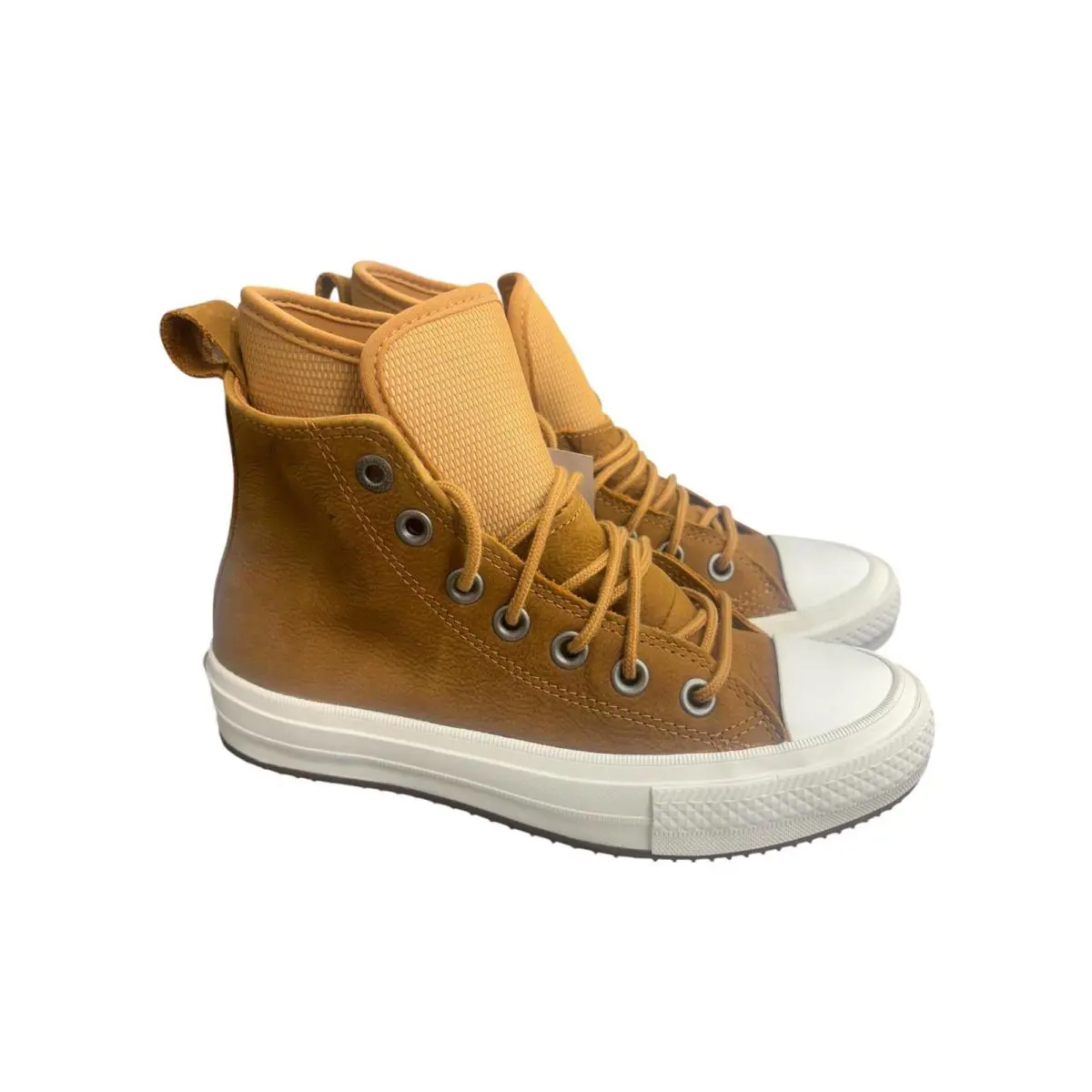 Converse Chuck Taylor All Star Waterproof Boot High Raw Sugar 157461C Men Size 3 - Beige