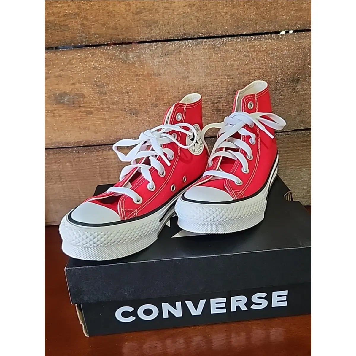 Girls Converse SZ 1 Shoes Ctas Eva Lift HI