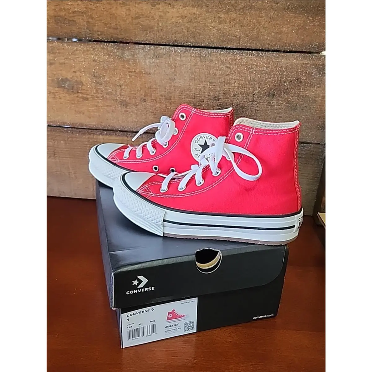 Converse shoes - Converse CTAS Hi - CTAS - Red (UPC: 194434986679) 0