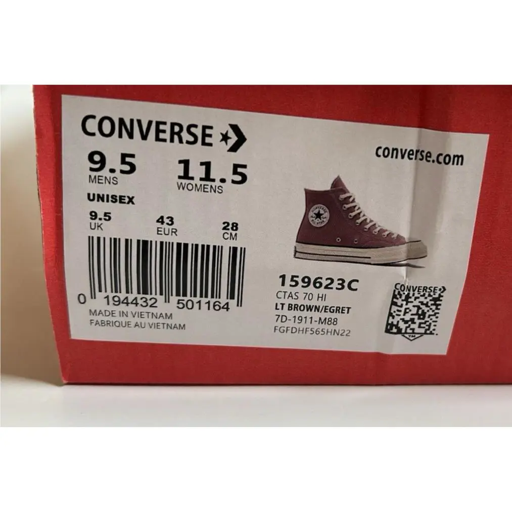 Converse shoes - Chuck 70 Hi - Chuck - 159623C - Brown 9