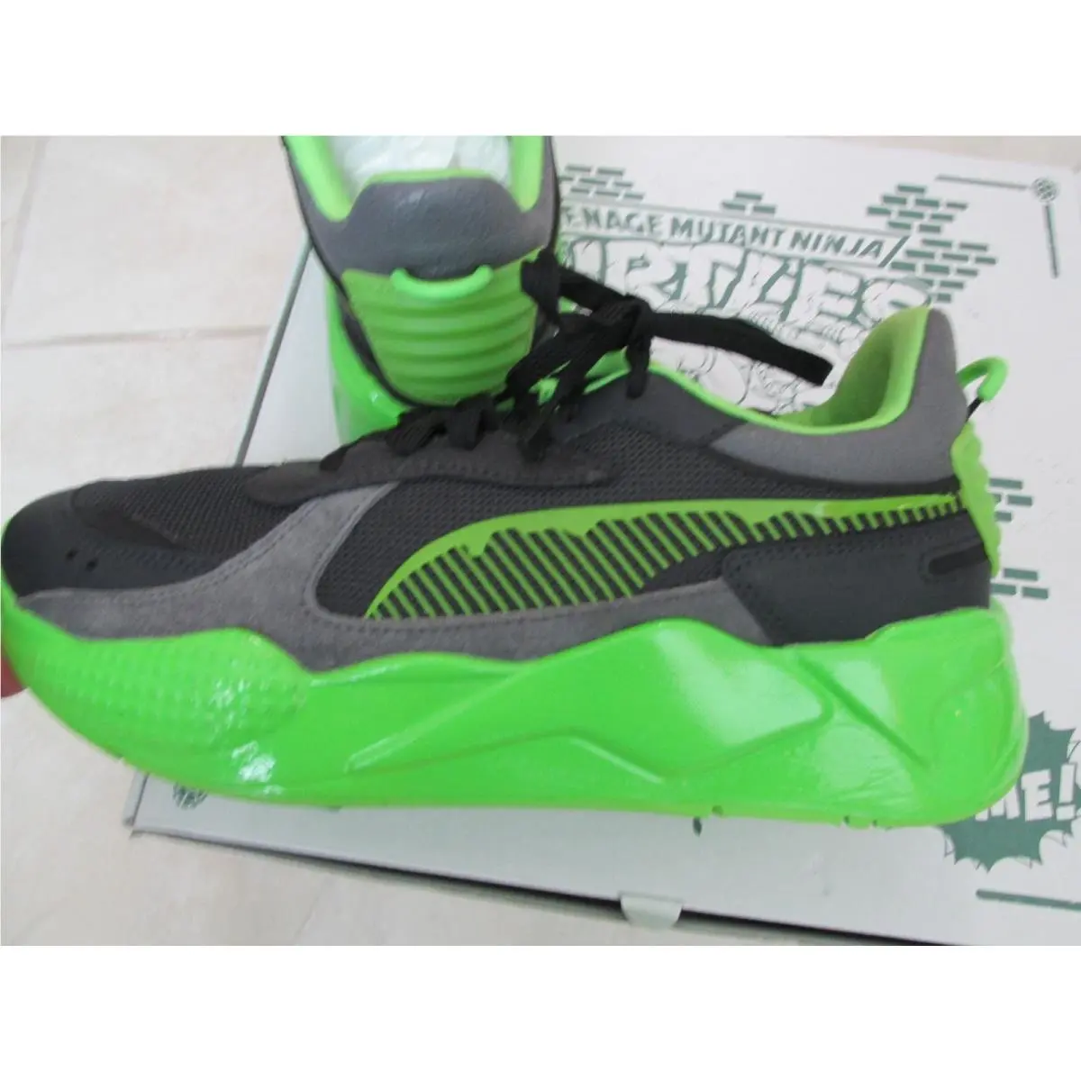Puma shoes - RS-X TMNT - TMNT - 402373-01 - Black (UPC: 197673155950) 0
