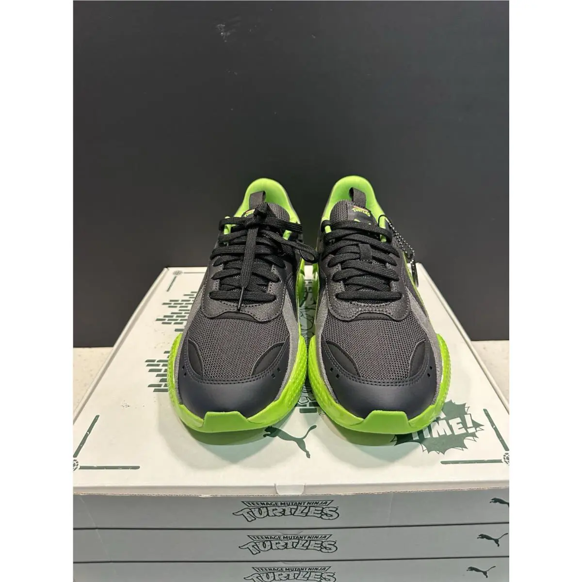 Puma shoes - RS-X TMNT - TMNT - 402373-01 - Black (UPC: 197673156018) 2