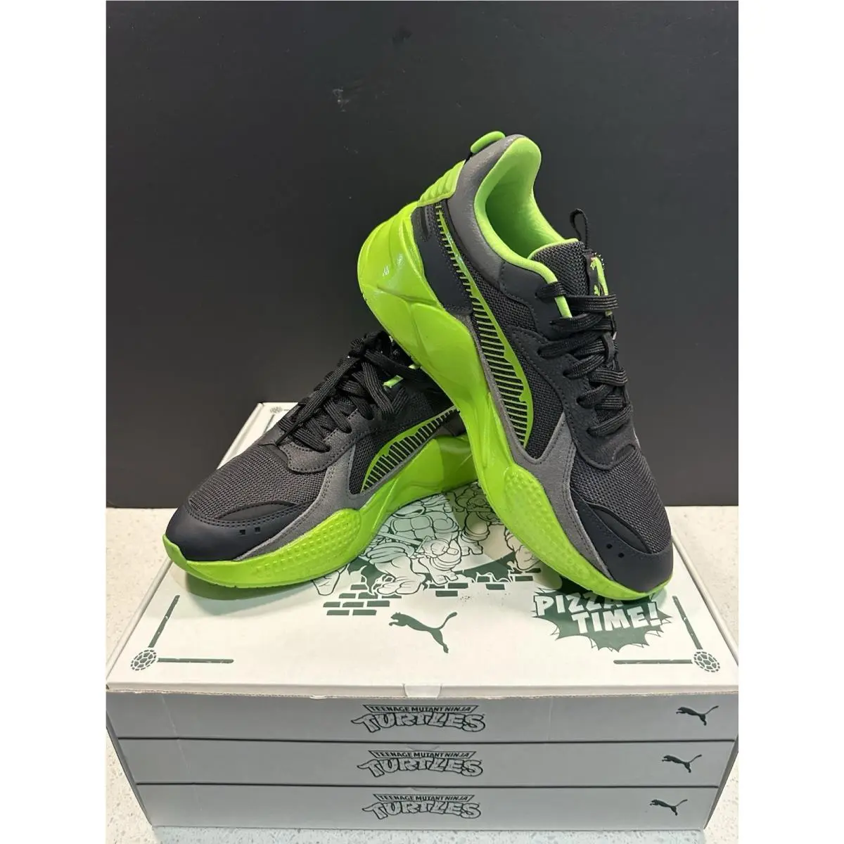 Puma shoes - RS-X TMNT - TMNT - 402373-01 - Black (UPC: 197673156018) 1