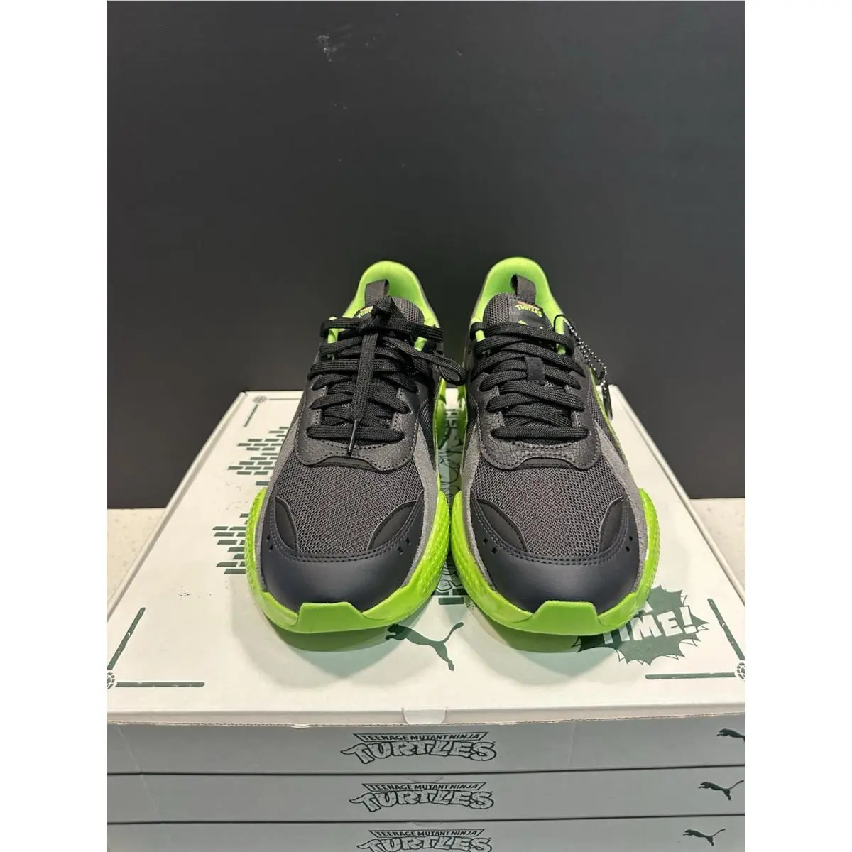 Puma shoes - RS-X TMNT - TMNT - 402373-01 - Black (UPC: 197673156018) 2