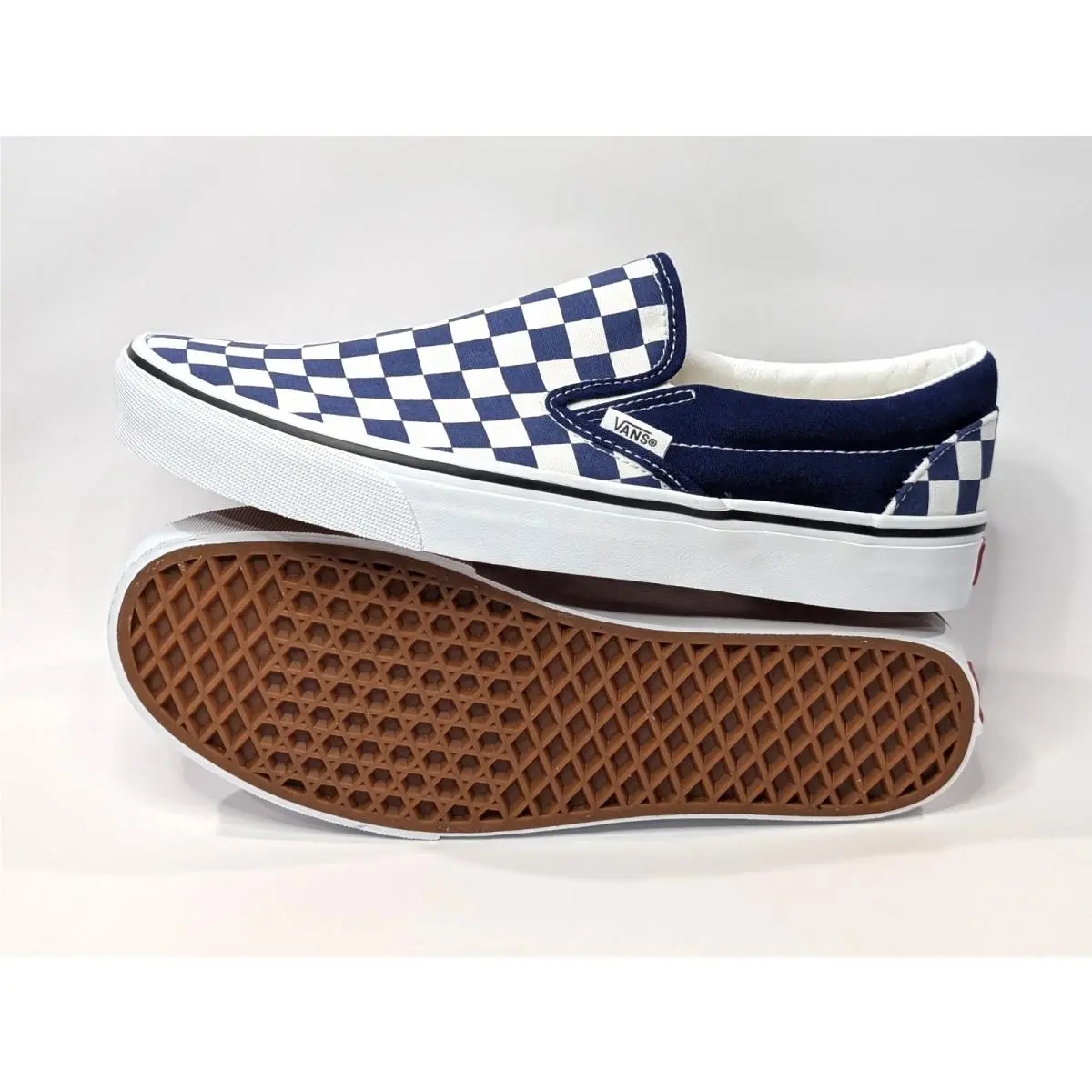 Vans shoes - VANS Classic - Classic - VN000BVZBYM - Blue/White 2