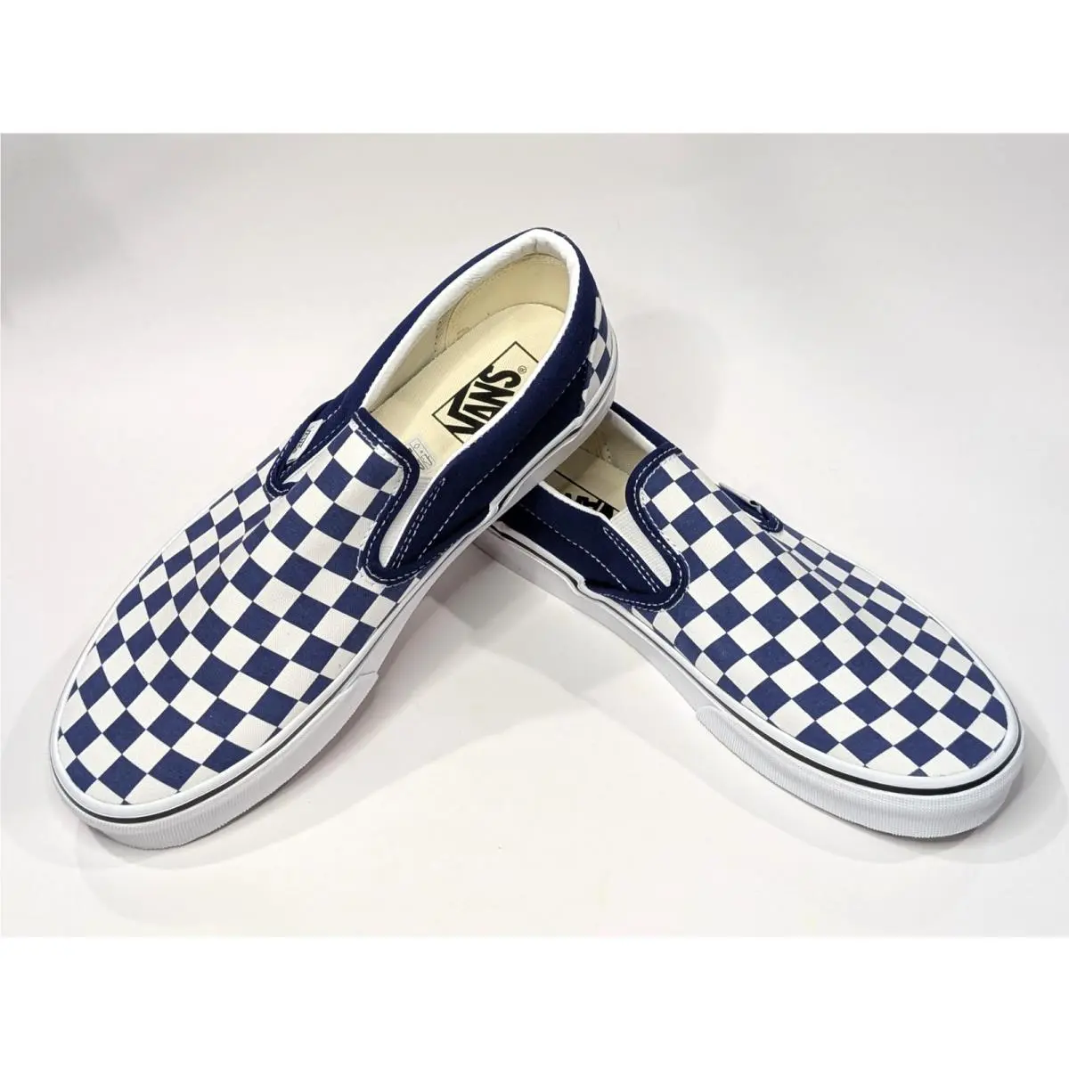 Vans shoes - VANS Classic - Classic - VN000BVZBYM - Blue/White 8