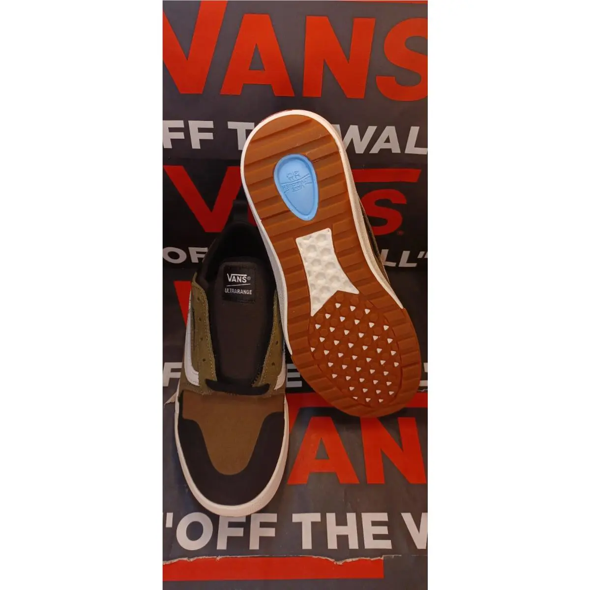 Vans shoes - Vans UltraRange 3d - UltraRange - VNOA3TKWXN3 - Beech Black Green 2