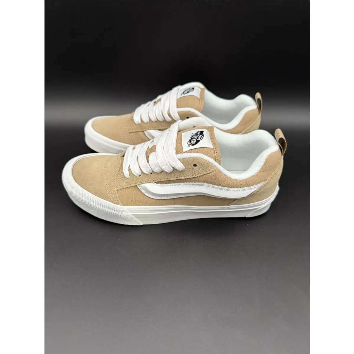 Vans shoes - VANS Knu Skool - Knu Skool - VN000CRPKHK - Beige 0