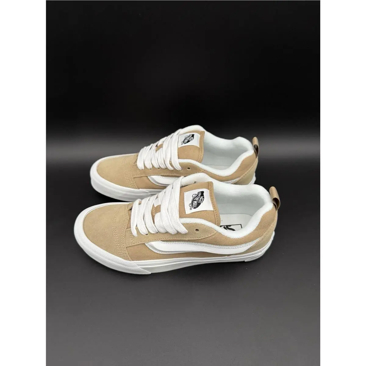 Vans shoes - VANS Knu Skool - Knu Skool - VN000CRPKHK - Beige 1