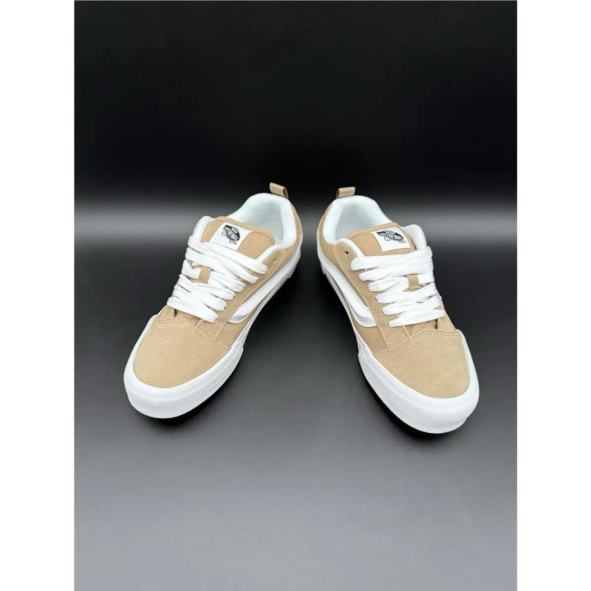 Vans shoes - VANS Knu Skool - Knu Skool - VN000CRPKHK - Beige 3