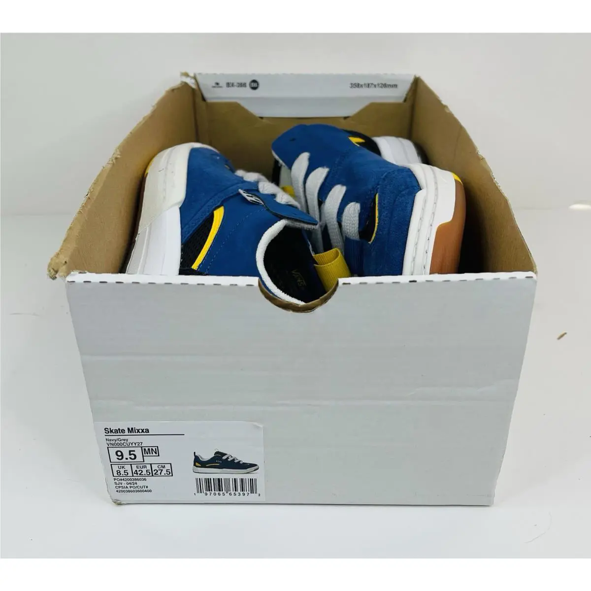 Vans shoes - Vans Skate Mixxa Navy Grey - VN000CUYY27 - Blue 6