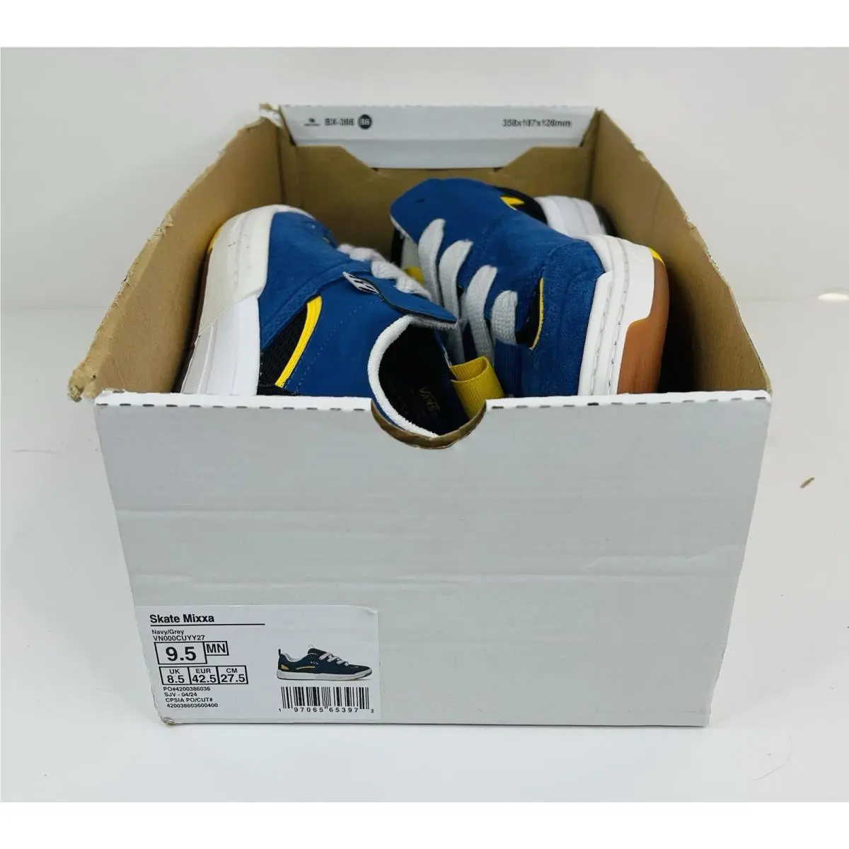 Vans shoes - Vans Skate Mixxa Navy Grey - VN000CUYY27 - Blue 15