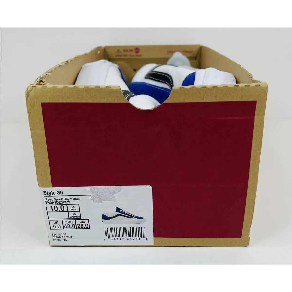 Vans shoes - VANS Style 36 - Style - VN0A3DZ3WZ9 - White 5