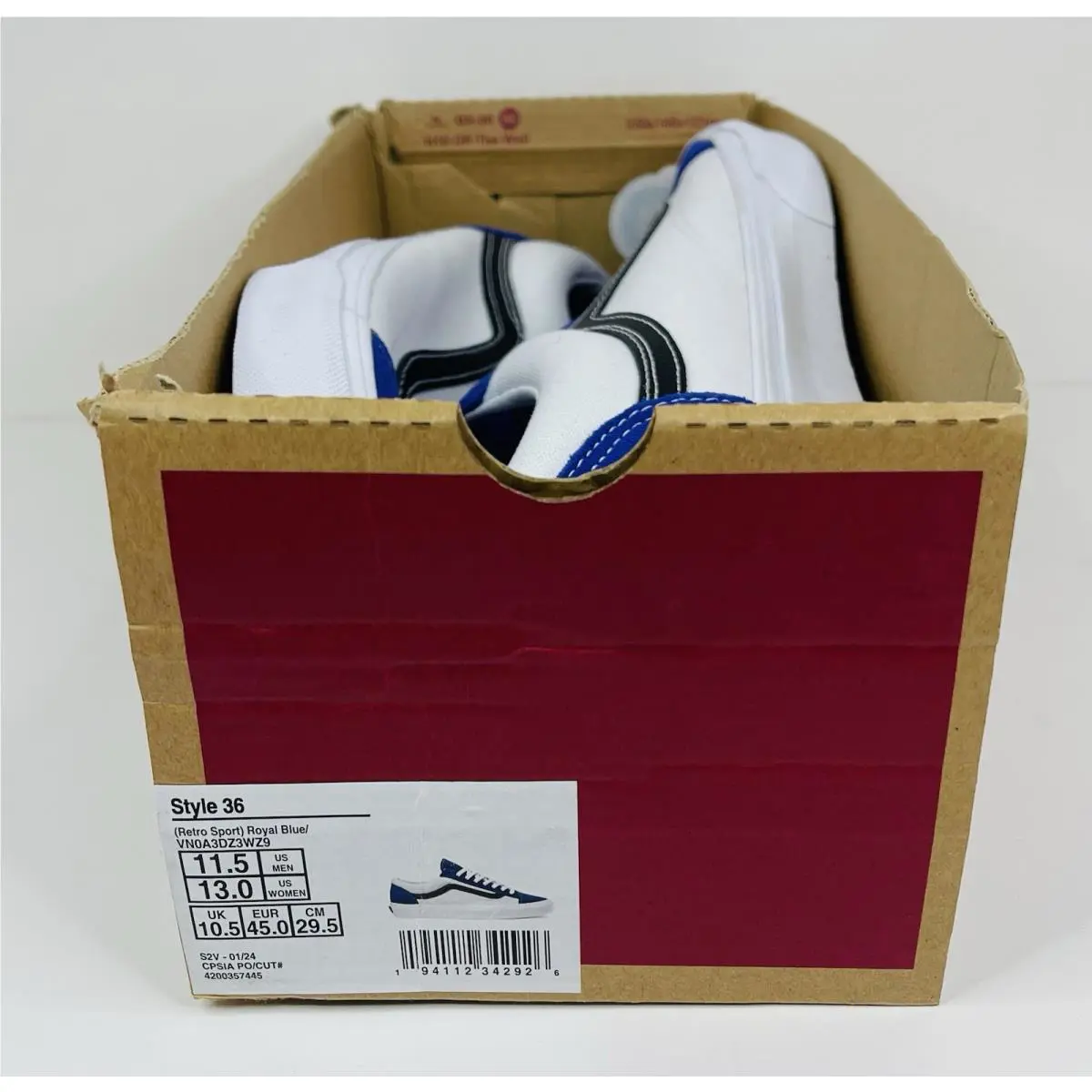 Vans shoes - VANS Style 36 - Style - VN0A3DZ3WZ9 - White 6