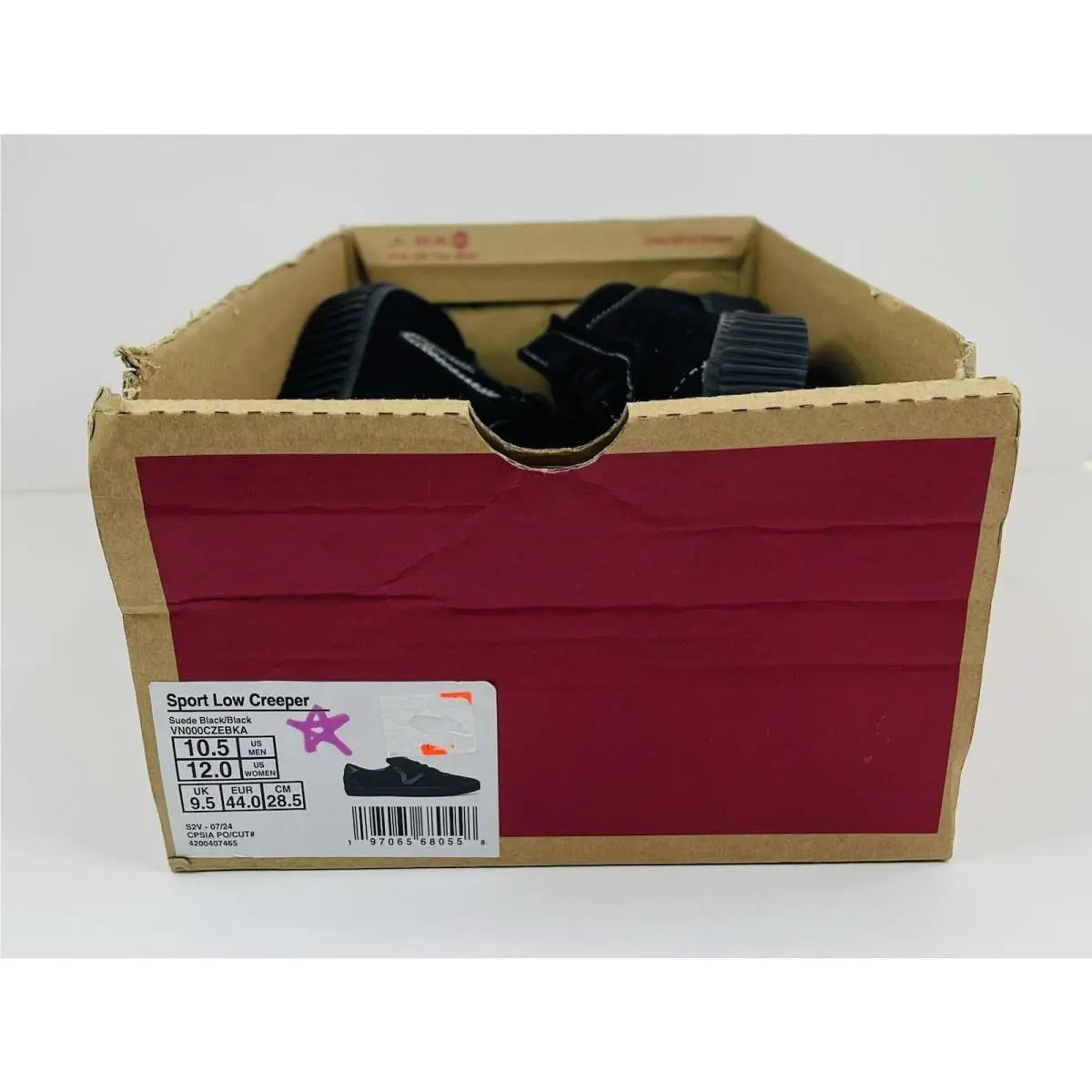 Vans shoes - VANS Sport - Sport - VN000CZEBKA - Black 6