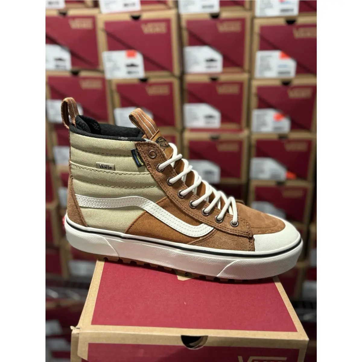Vans shoes - VANS Sk8-Hi Mte - Mte - VN000CVTI6Y - White 14