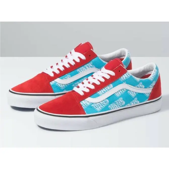 Vans shoes - Vans Old Skool Retro Mart VN0A3WKT40L - Red 0