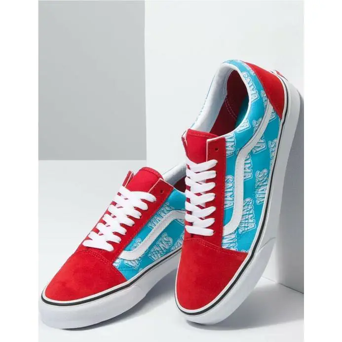 Vans shoes - Vans Old Skool Retro Mart VN0A3WKT40L - Red 3
