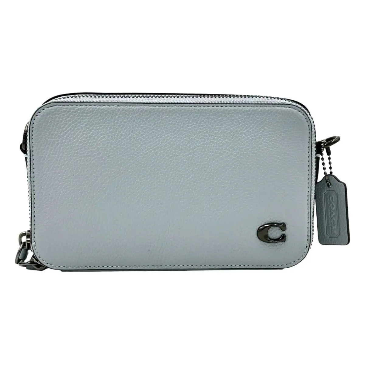 Charter Slim Crossbody Bag- Grey Blue by Coach