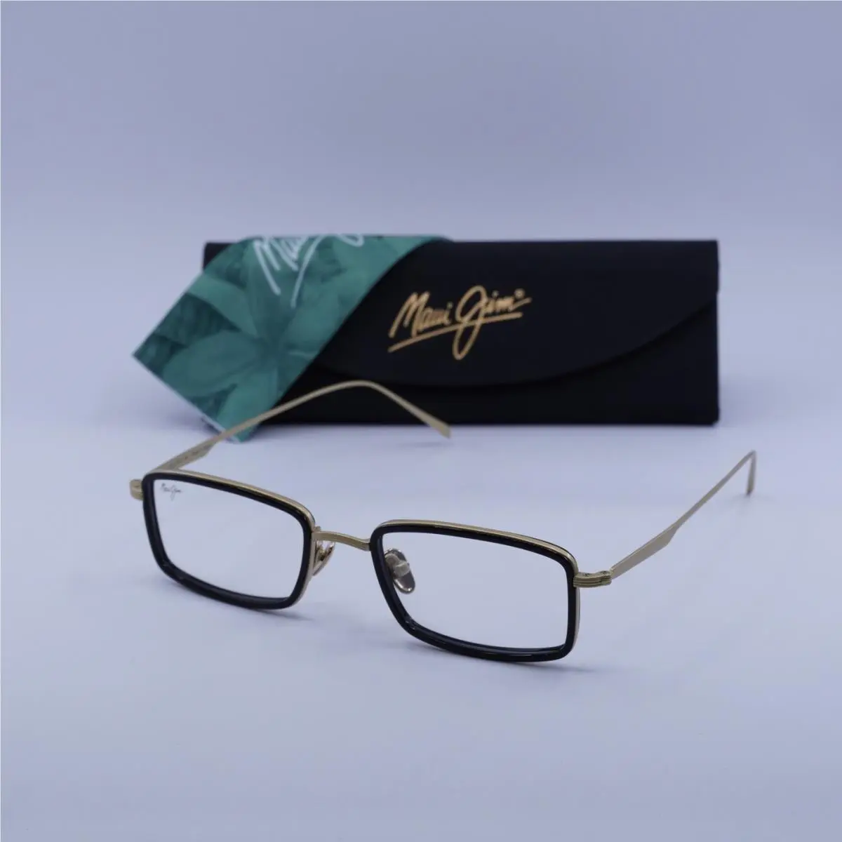 Maui Jim MJO2421 16B Black/gold 49mm Eyeglasses