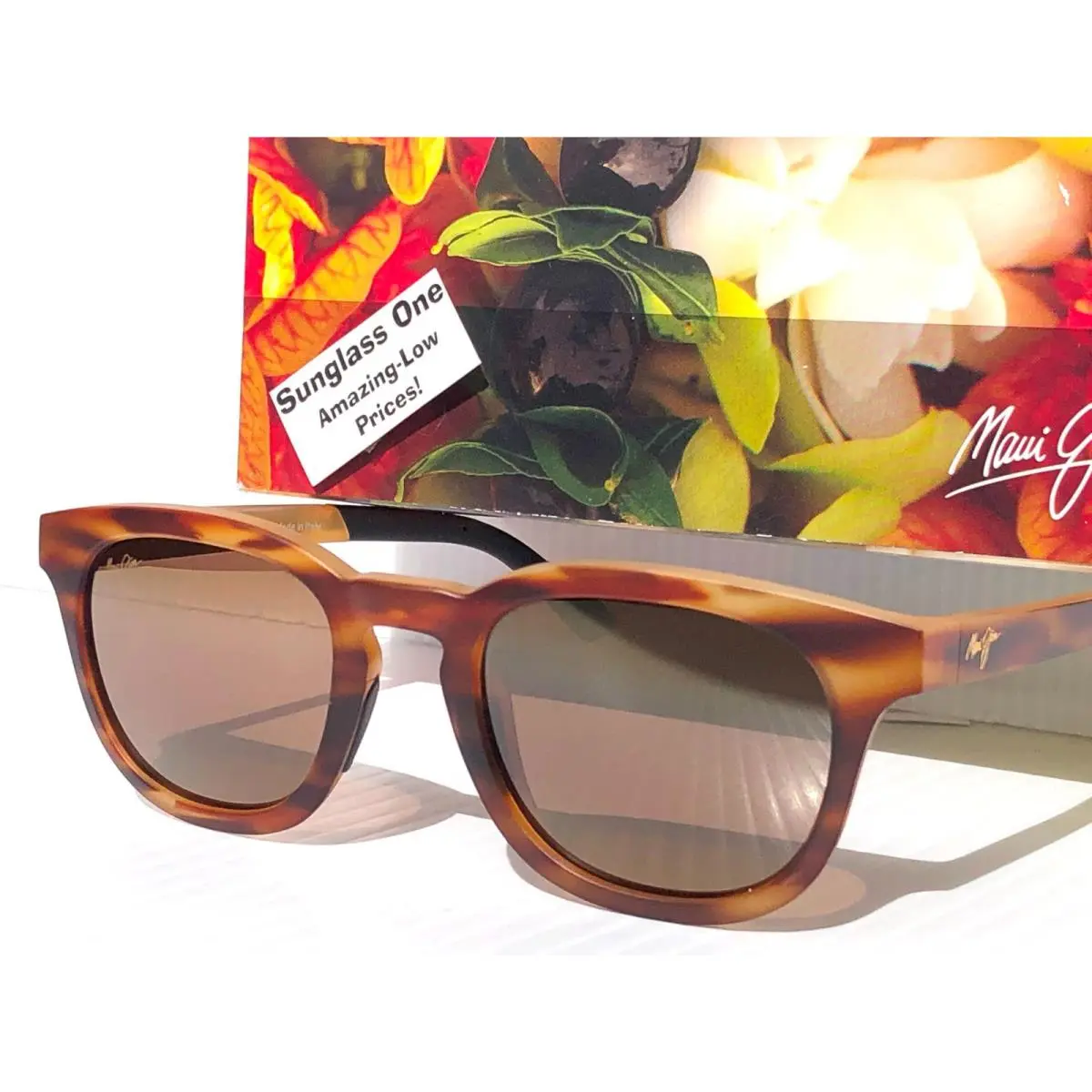 Koko Head Matte Tortoise Polarized Hcl Bronze Glass Sunglass H737-10M by Maui Jim