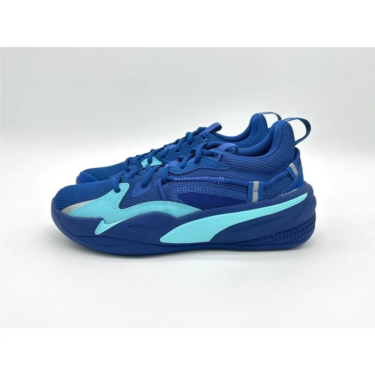 Rs-dreamer Men’s Size 7.5 J Cole Solidate Blue Basketball Shoes 193990-22 by Puma