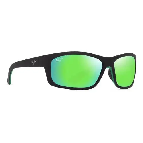 Maui Jim Kanaio Coast Mauigreen Matte Black / Green MJ0766S-004