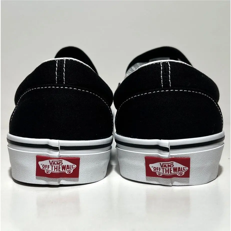 Vans shoes - VANS Classic Slip-On Flame Skull - VN0009Q7BMX - Black 3