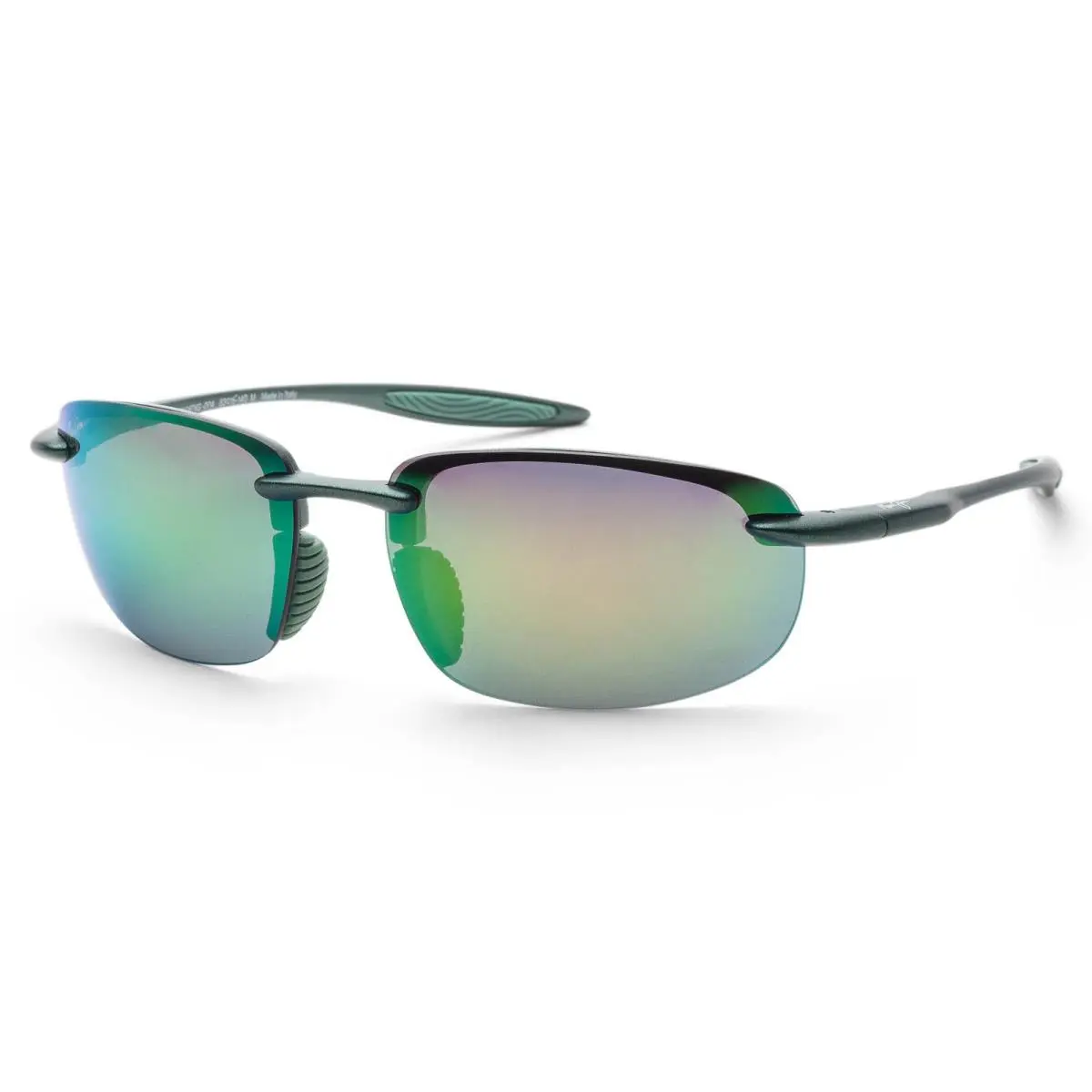Maui Jim Men`s Hookipa Ultra 63mm Matte Green Polarized Sunglasses GM676-15