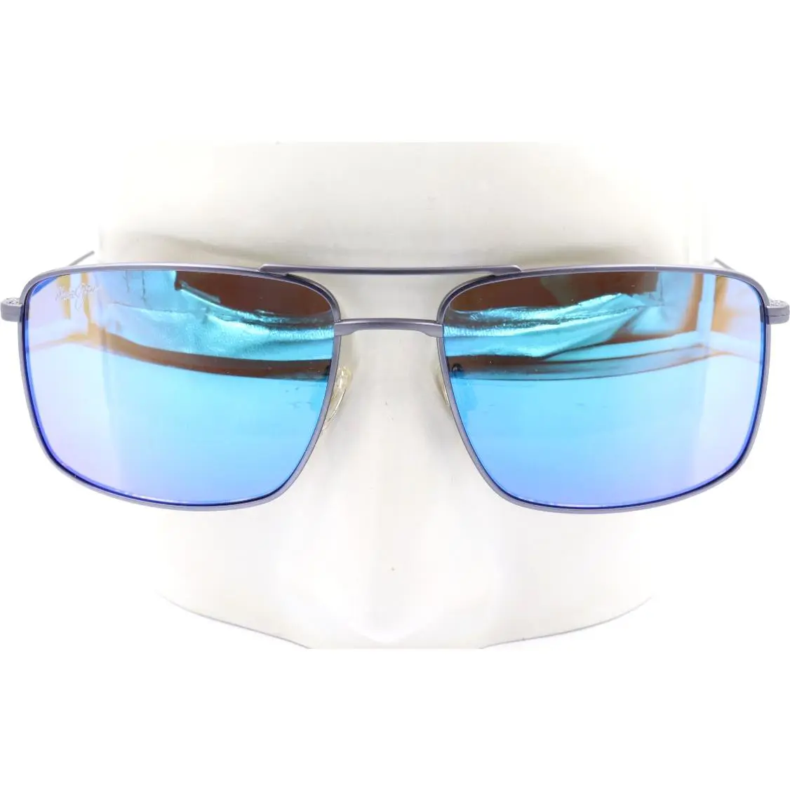 Maui Jim Aeko Titanium Blue Hawaii Sunglasses B886-03 / MJ0886S-002