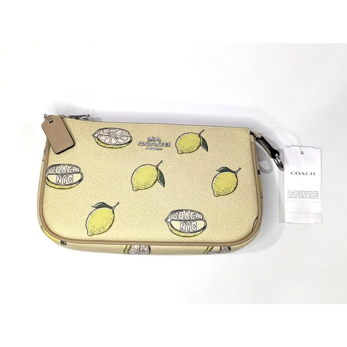 Coach Nolita 19 Garden Glade Multi Signature Canvas Wristlet/shoulder Bag CAL26