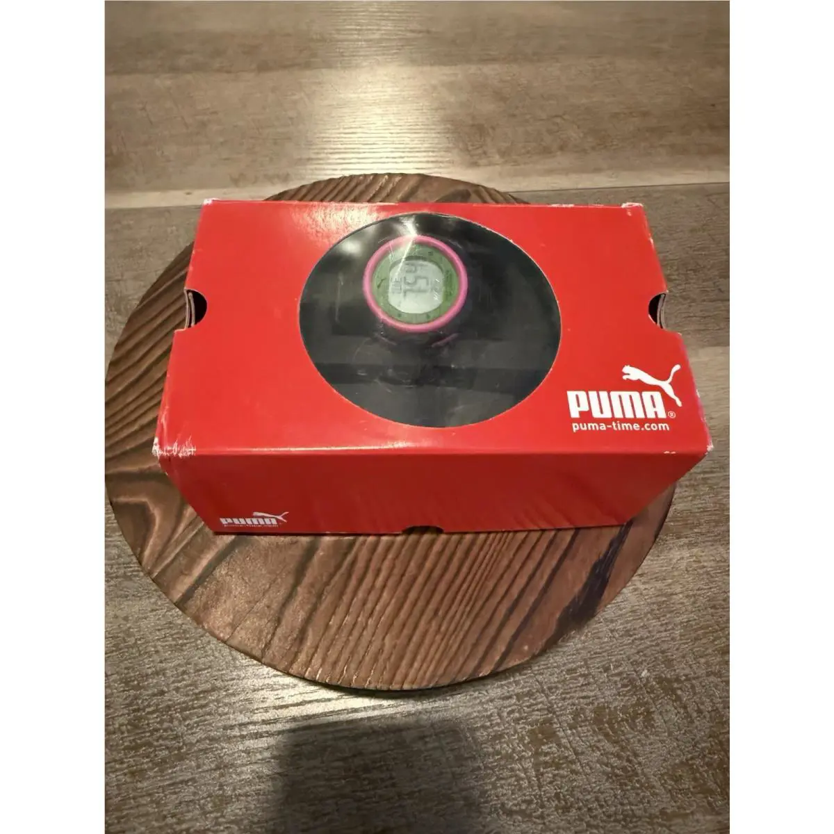 Puma Digital Heart Rate Monitor Pink Black/rubber PU910541008