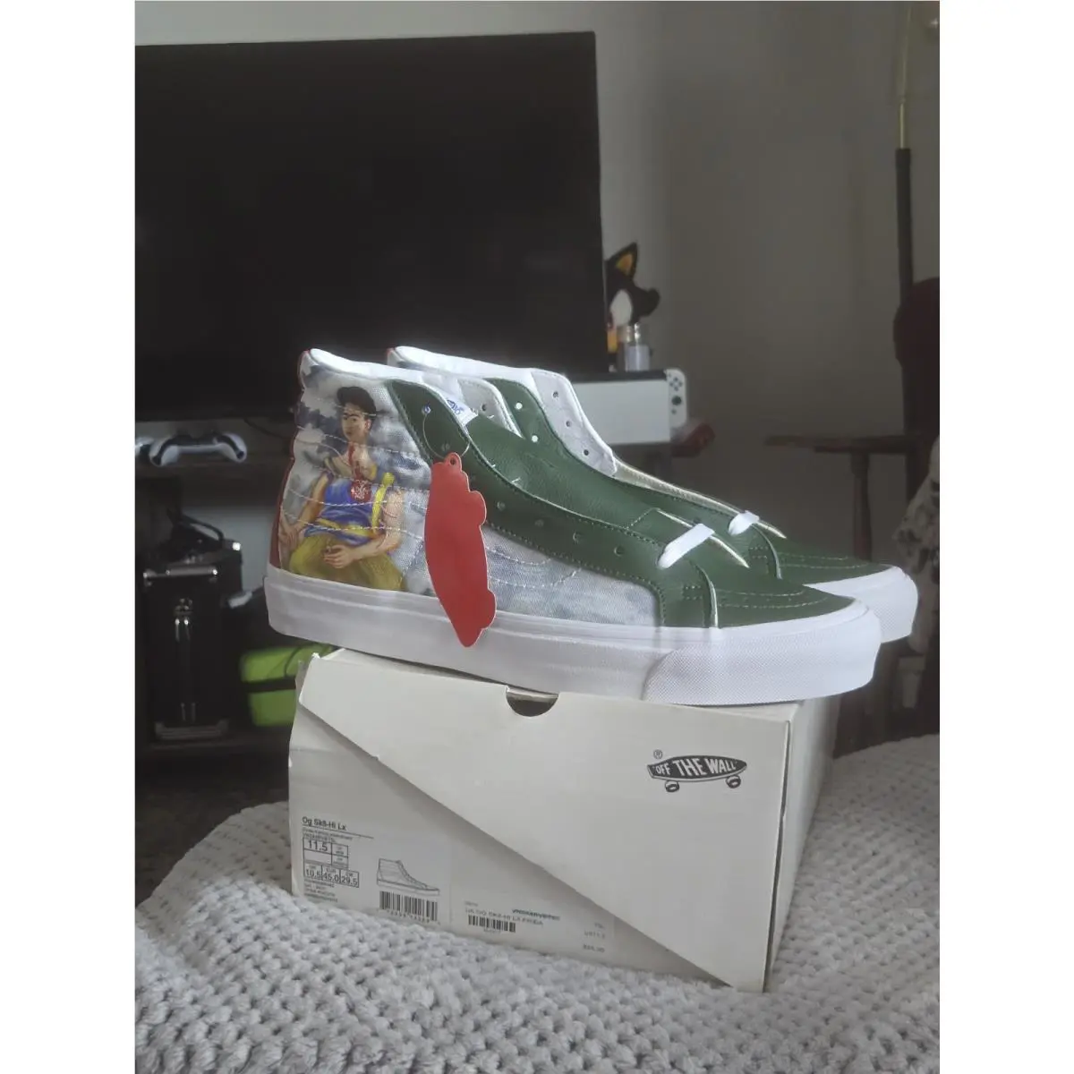 Vans shoes  - green/Wht/ red, Manufacturer: True White/Multi-Color 4