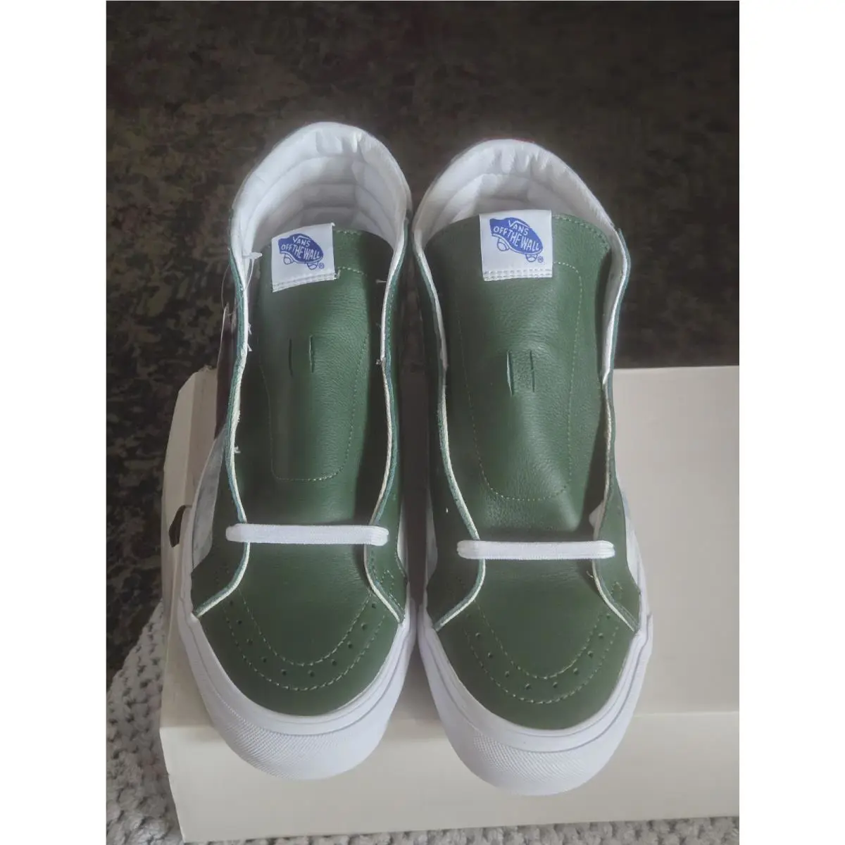 Vans shoes  - green/Wht/ red, Manufacturer: True White/Multi-Color 5