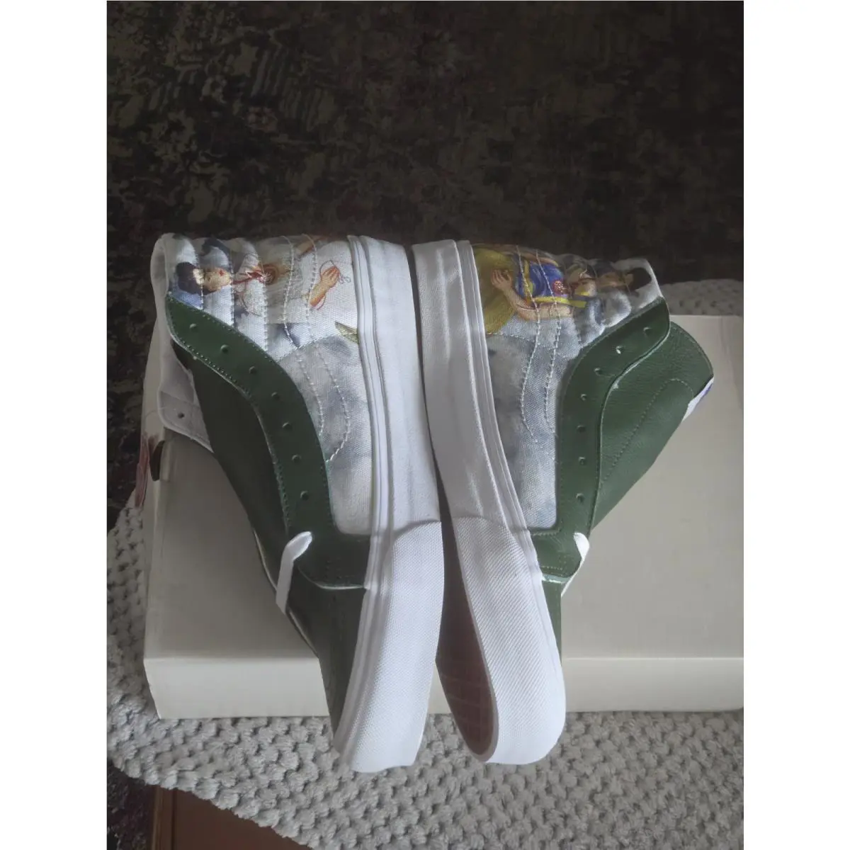 Vans shoes  - green/Wht/ red, Manufacturer: True White/Multi-Color 6