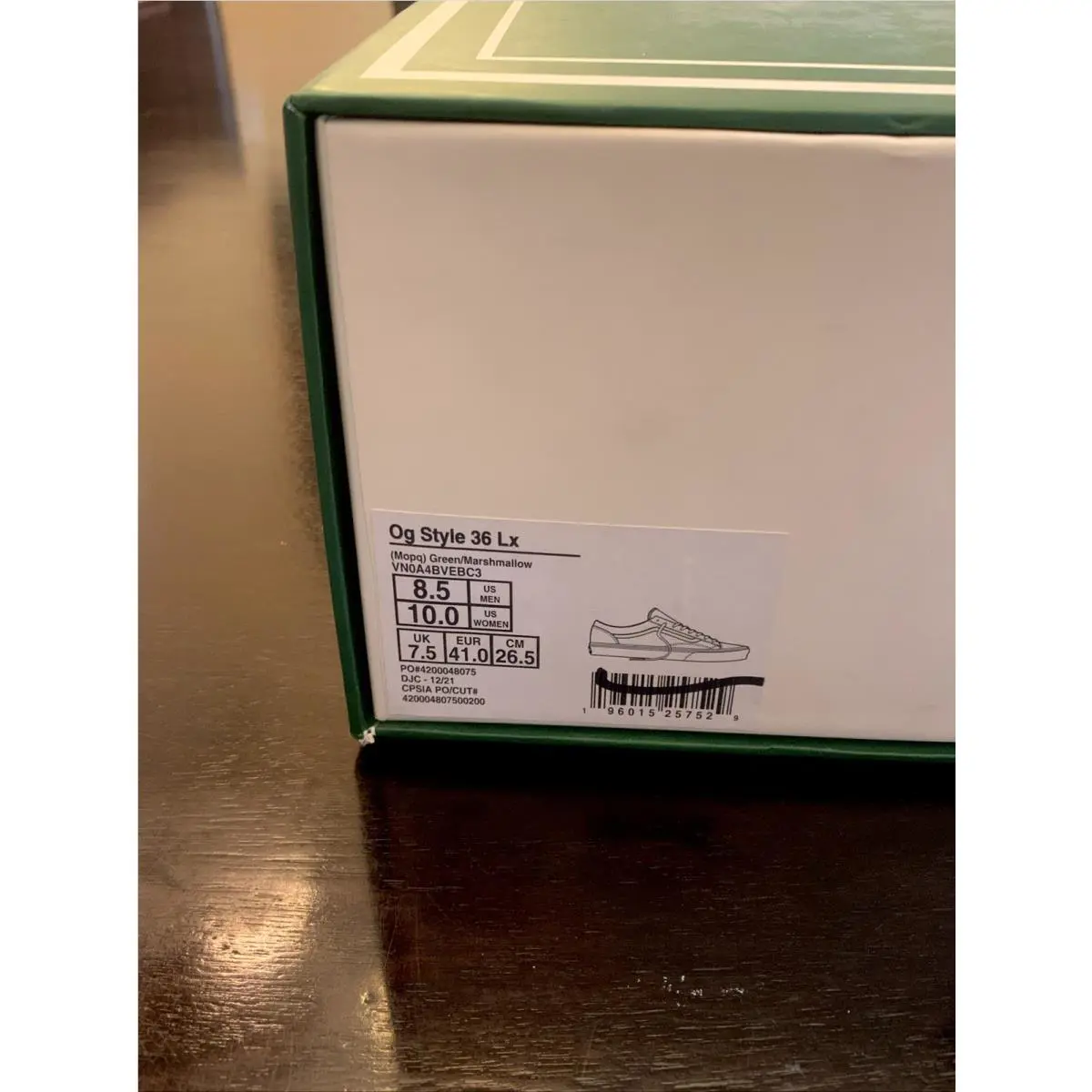 Vans shoes - VANS Vault - Vault - Vn0a4bvebc3118 - Green 2