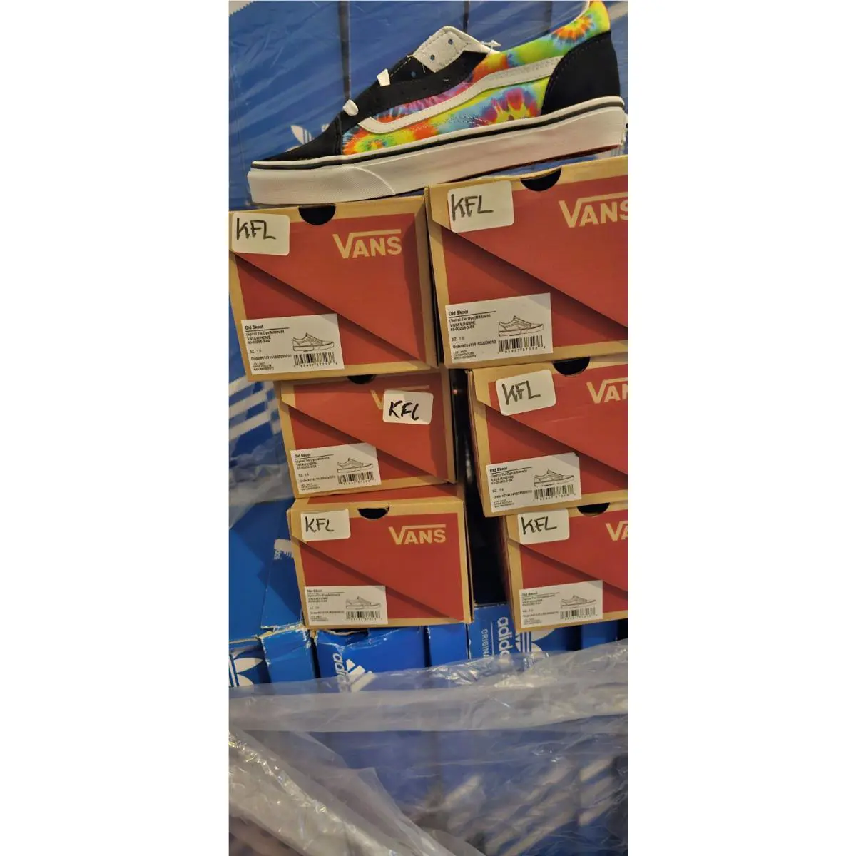 Vans shoes - Vans Old Skool VN0A4UHZ99E1 - Old Skool - VN0A4UHZ99E1 - Black/Multicolor 2